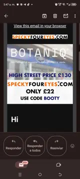Booty coupon verification screenshot