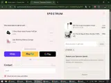Spectrum Collections coupon verification screenshot