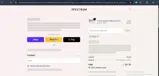 Spectrum Collections coupon verification screenshot