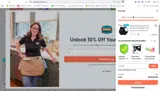 Speed Cleaning coupon verification screenshot