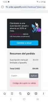 WELCOMEBACK30 coupon verification screenshot