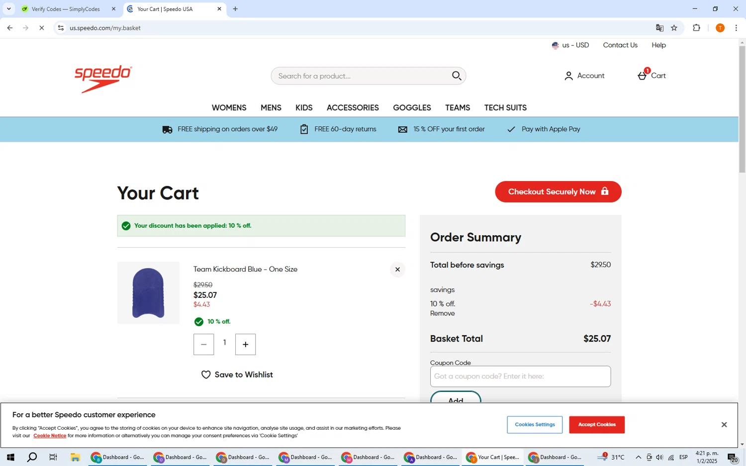 Speedo Coupon Codes 8 Verified 15 Off Sitewide Feb 2025