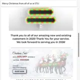 xmas20 coupon verification screenshot