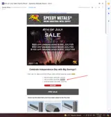 JULY50 coupon verification screenshot