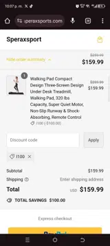 I100 coupon verification screenshot