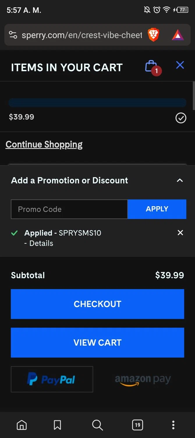 Sperry Promo Codes 15 Off August 2024