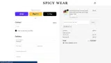 SPICY20 coupon verification screenshot