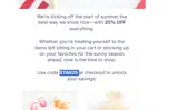 STAR25 coupon verification screenshot