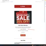 STOCKUP20 coupon verification screenshot