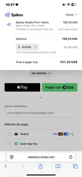 AUG40 coupon verification screenshot