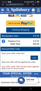 1947128 coupon verification screenshot