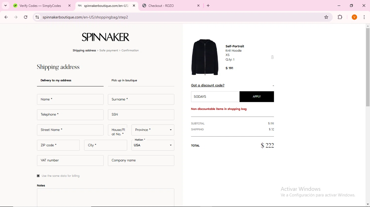 Spinnaker Boutique Promo Codes 10 Off December 2024