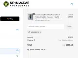 WELCOME10 coupon verification screenshot