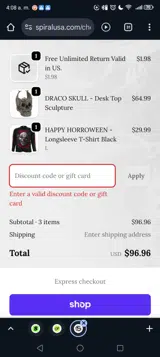 hal20 coupon verification screenshot