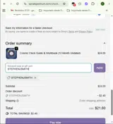 STEPHENJSMITH coupon verification screenshot