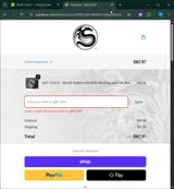 BLACK25 coupon verification screenshot