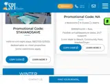 SPI Rentals coupon verification screenshot