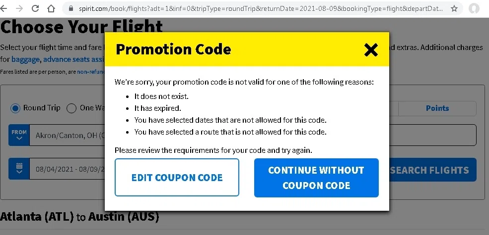 70% Off Spirit Airlines Promo Codes | Aug 2021 | SimplyCodes