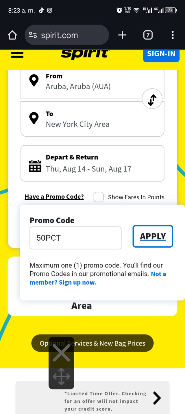 Spirit Airlines Promo Codes (4 Verified) - 20% Off Aug 2025