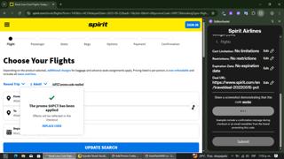 Spirit Airlines Promo Codes (2 Verified) - 10% Off Oct 2025