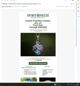 20CrystalJewelry coupon verification screenshot