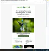 HUMMINGBIRD20 coupon verification screenshot