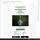 20CrystalJewelry coupon verification screenshot