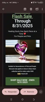 HeartsJ20 coupon verification screenshot