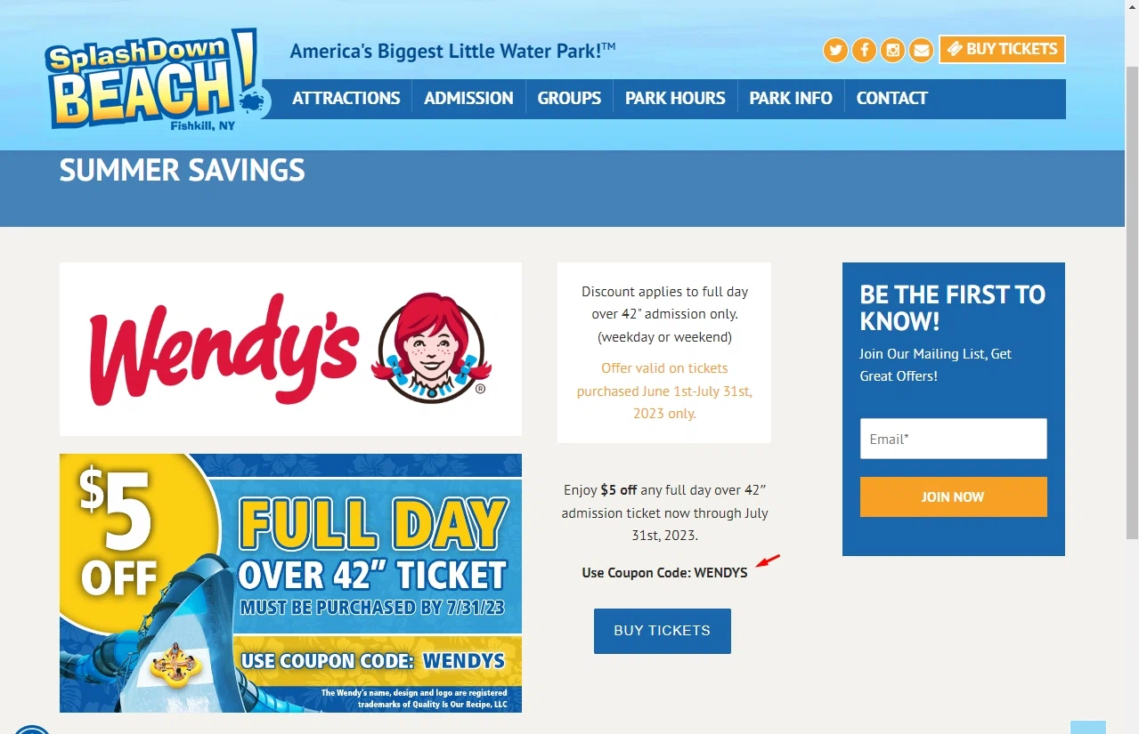 SplashDown Beach Coupon Codes 5 Off October 2024