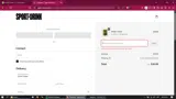 STOLENVALOR20 coupon verification screenshot