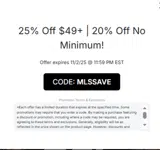 MLSSAVE coupon verification screenshot