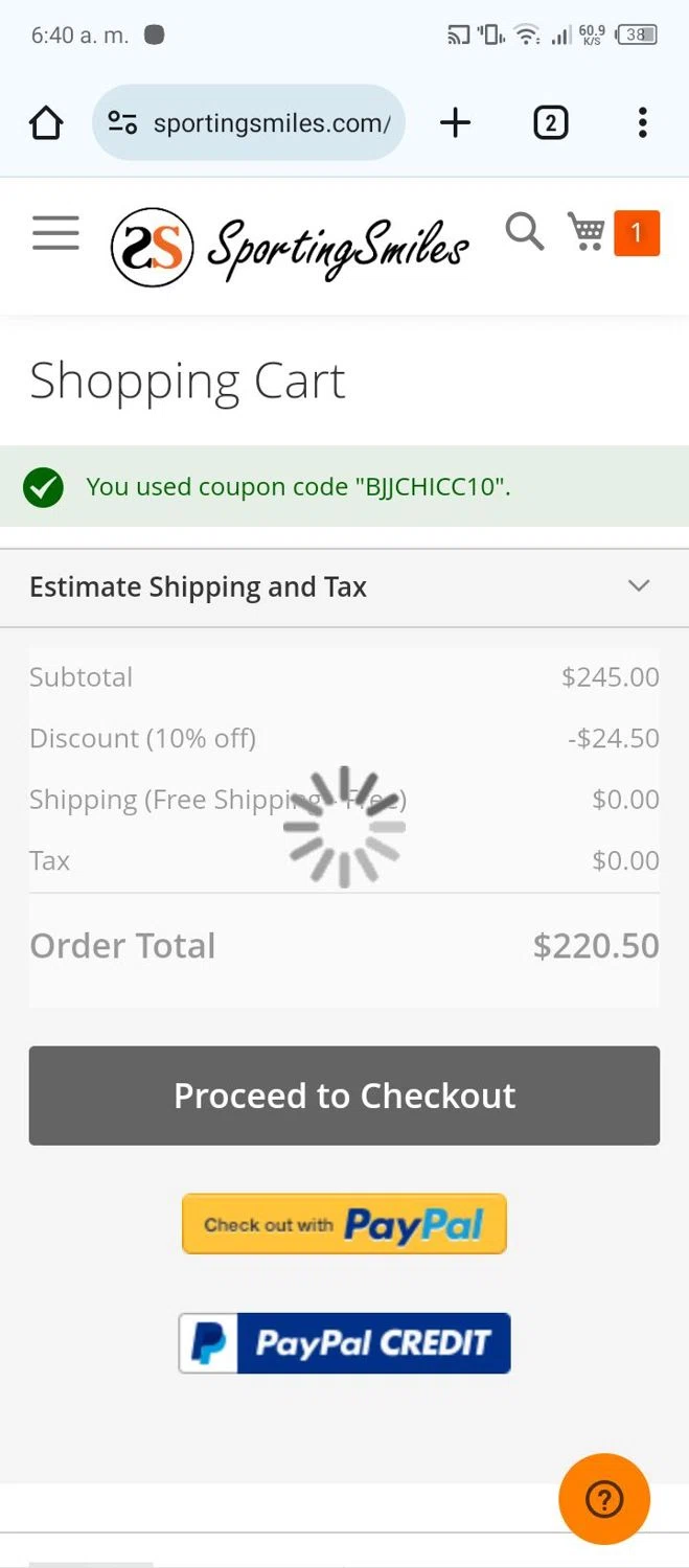 how to use Sporting Smiles coupons