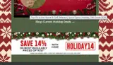 holiday14 coupon verification screenshot