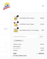 save30plus coupon verification screenshot