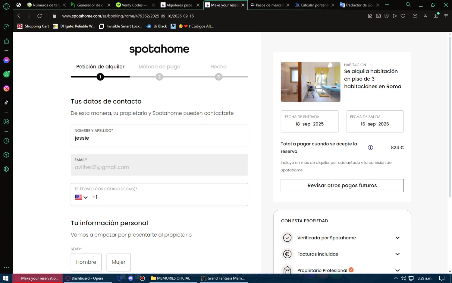 how to use SPOTAHOME ES coupons