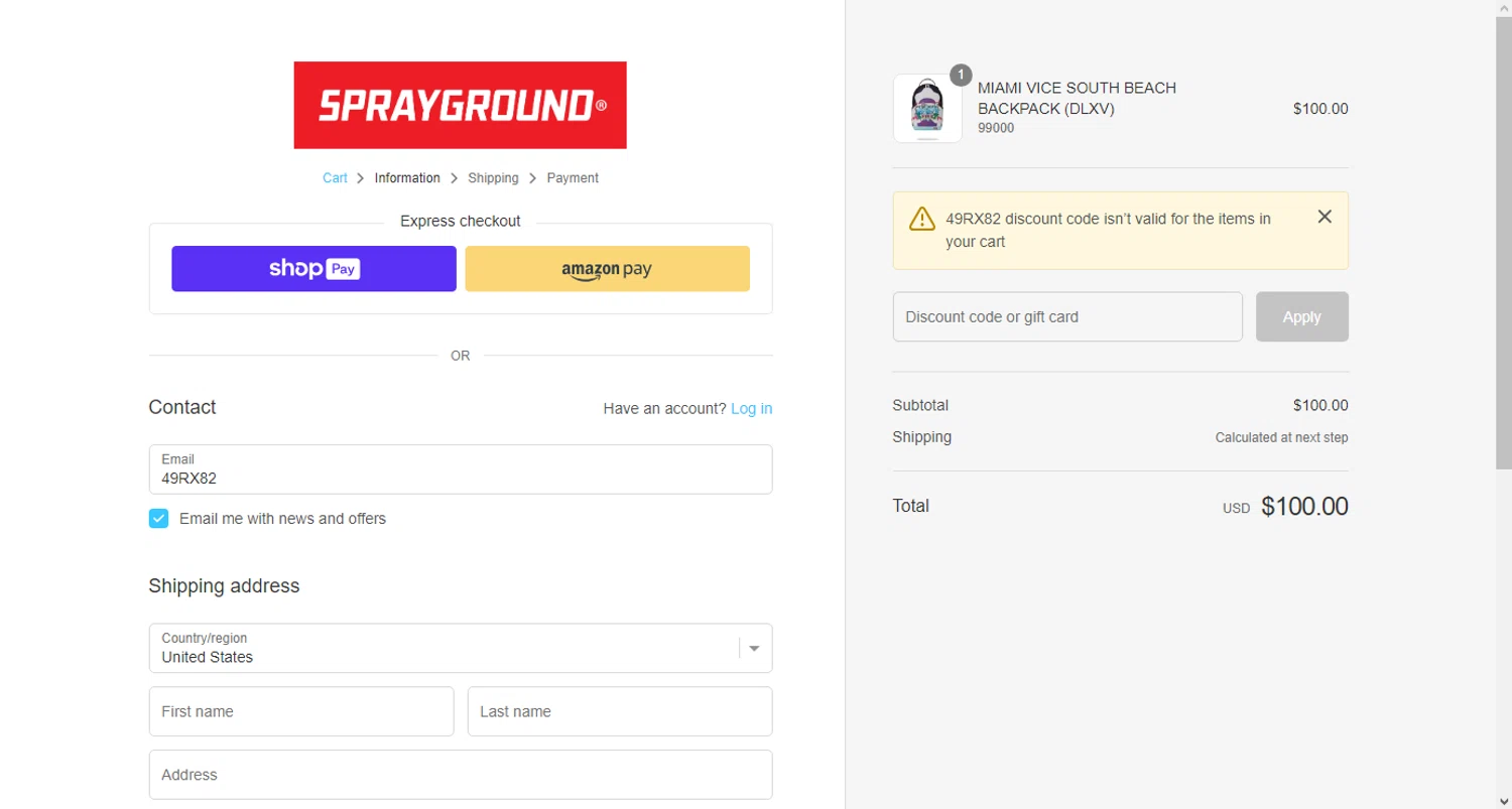 Sprayground Discount Codes - 20% Off Coupons Jan 2025