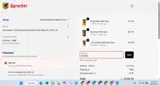 FRANK coupon verification screenshot