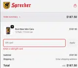 BEERME coupon verification screenshot