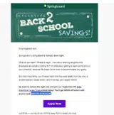 BACKTOSCHOOL2K coupon verification screenshot