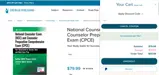 FALL coupon verification screenshot