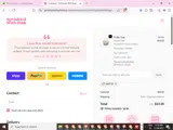 Sprinkled with Pink coupon verification screenshot