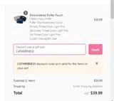 Sprinkled with Pink coupon verification screenshot