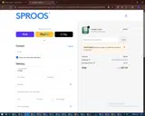 Sproos coupon verification screenshot