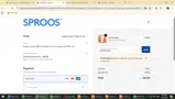 Sproos coupon verification screenshot