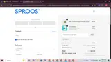 Sproos coupon verification screenshot