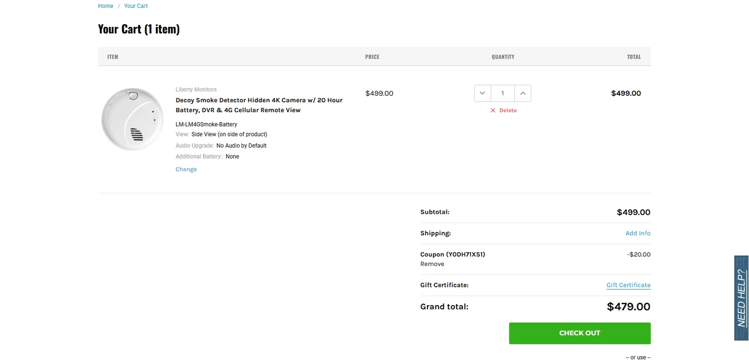Spy Associates promo code screenshot showing code Y0DH71XS1 applied at Spy Associates checkout page. Uploaded by SimplyCodes community member MagnifiHero3476 on Mar 31, 2025