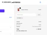SAVE15 coupon verification screenshot