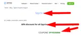 SPYRIX0860 coupon verification screenshot