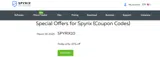 SPYRIX10 coupon verification screenshot