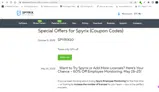 SPYRIX10. coupon verification screenshot